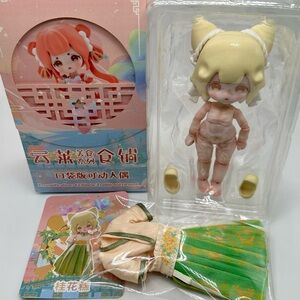 NEW✨ Yun Lai Food Shop Series 2 BJD Doll Blind Box Confirmed Osmanthus Cake